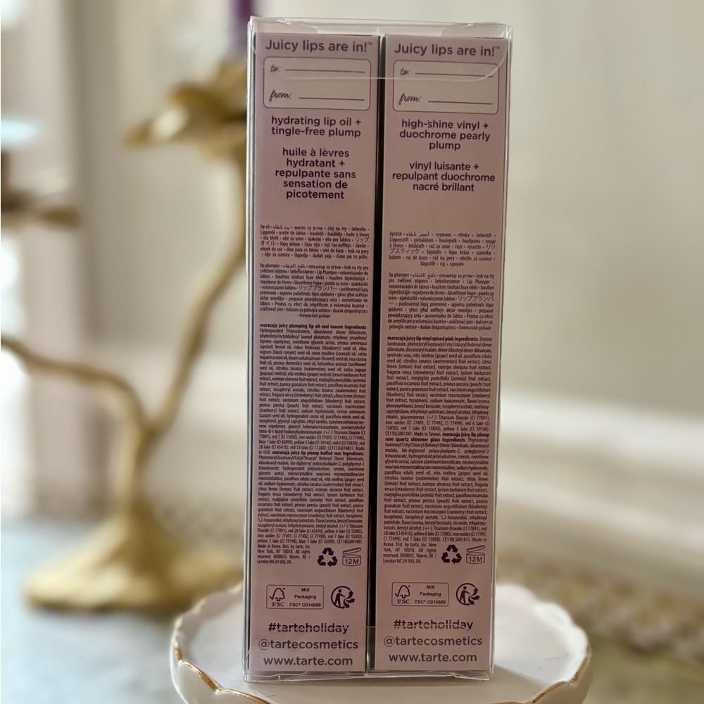 Tarte Limited Edition Best of Maracuja Juicy Lip 4 Piece Set - Picture 10 of 11